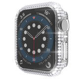 Hollowed Diamond PC Watch Case For Apple Watch Series, 3&2&1 38mm, 3&2&1 42mm