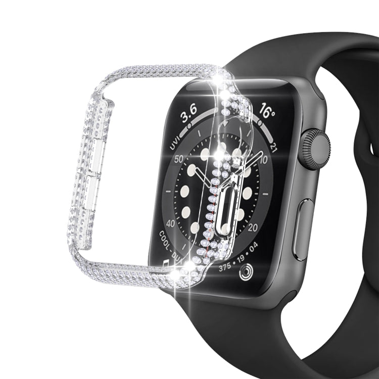 Hollowed Diamond PC Watch Case For Apple Watch Series, 3&2&1 38mm, 3&2&1 42mm