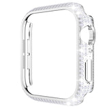 Hollowed Diamond PC Watch Case For Apple Watch Series, 3&2&1 38mm, 3&2&1 42mm
