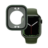 PC + Tempered Glass Film Waterproof Watch Case with Lower Cover For Apple Watch Series 9 / 8 / 7 45mm, 9 / 8 / 7 41mm, 9 / 8 / 7 45mm
