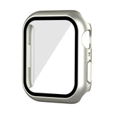 Waterproof PC+Tempered Film Watch Case, For Apple Watch Series 9 / 8 / 7 41mm, For Apple Watch Series 9 / 8 / 7 45mm