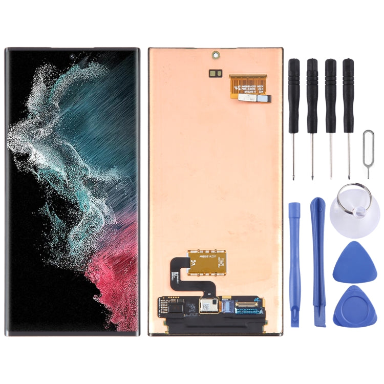 Original LCD Screen and Digitizer Full Assembly, For Samsung Galaxy S21 FE 5G SM-G990B, For Samsung Galaxy S22 Ultra 5G SM-S908B, For Samsung Galaxy S22 5G SM-S901B, For Samsung Galaxy M22 SM-M225F, For Samsung Galaxy S22+ 5G SM-S906B                  ...