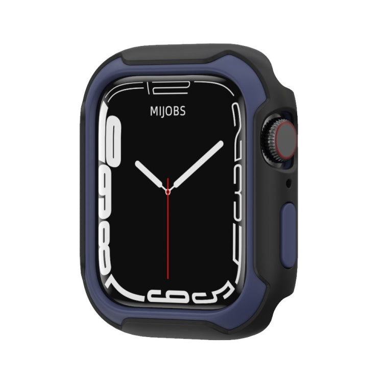 Detachable Two-color Watch Case For Apple Watch Series, 7 41mm / 6&SE&5&4 40mm, 7 45mm / 6&SE&5&4 44mm