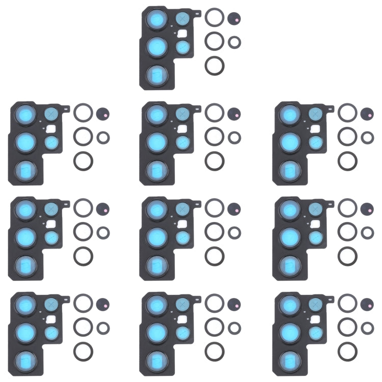 10 PCS Camera Lens Cover, For Samsung Galaxy M13, For Samsung Galaxy A13, For Samsung Galaxy A73 5G, For Samsung Galaxy A53 5G, For Samsung Galaxy A33 5G, For Samsung Galaxy A23, For Samsung Galaxy S22 Ultra 5G, For Samsung Galaxy S22+ 5G              ...