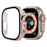 Tempered Glass Film PC Watch Case, For Apple Watch Ultra 1 / 2 / 3 49mm