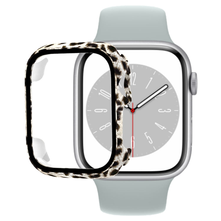 Tempered Glass Film PC Watch Case, For Apple Watch Series 9 / 8 / 7 41mm, For Apple Watch Series 9 / 8 / 7 45mm