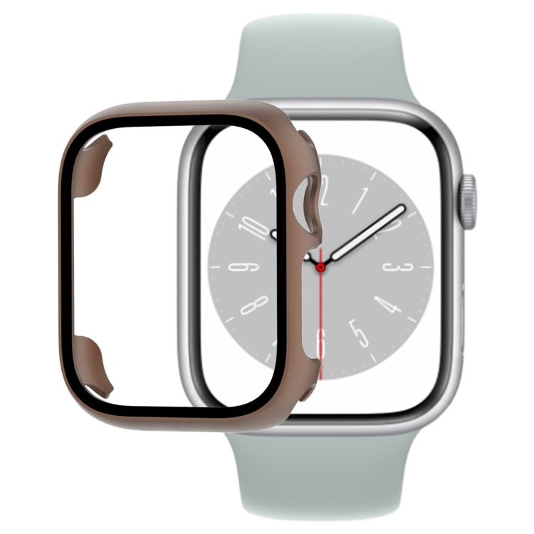 Tempered Glass Film PC Watch Case, For Apple Watch Series 9 / 8 / 7 41mm, For Apple Watch Series 9 / 8 / 7 45mm