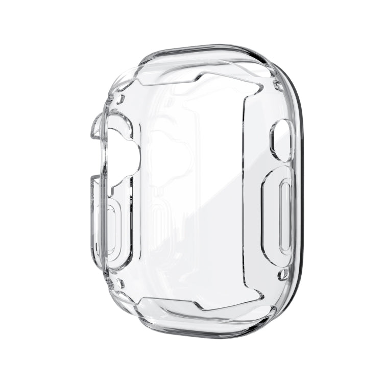 All-inclusive Transparent TPU Protective Case For Apple Watch Ultra 1 / 2 / 3 49mm, For Apple Watch Ultra 1 / 2 / 3 49mm
