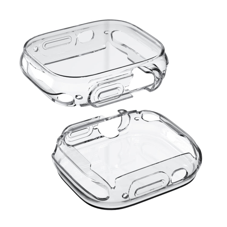 All-inclusive Transparent TPU Protective Case For Apple Watch Ultra 1 / 2 / 3 49mm, For Apple Watch Ultra 1 / 2 / 3 49mm