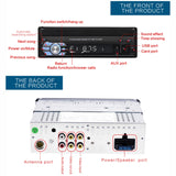 9601 7 inch Car Retractable MP5 Player Supports Bluetooth Hand-free Calling Reverse, 9601