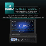 9601 7 inch Car Retractable MP5 Player Supports Bluetooth Hand-free Calling Reverse, 9601
