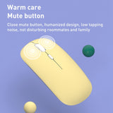 FOREV FVW312 1600dpi 2.4G Wireless Silent Portable Mouse, 2.4G(White), 2.4G(Black), 2.4G(Pink), 2.4G(Yellow), 2.4G(Mint Green), 2.4G(Dark Green), 2.4G(Blue), 2.4G(Purple)