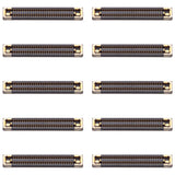 10pcs LCD Display FPC Connector On Motherboard, For Samsung Galaxy S21+ 5G SM-G996B, For Samsung Galaxy S21 Ultra 5G SM-G998