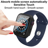 imak PC Frame Case with Tempered Glass Film, For Apple Watch Series 4/5/6/SE 1/2/3 40mm, For Apple Watch Series 4/5/6/SE 1/2/3 44mm, For Apple Watch Series 9 / 8 / 7 41mm, For Apple Watch Series 9 / 8 / 7 45mm                                           ...