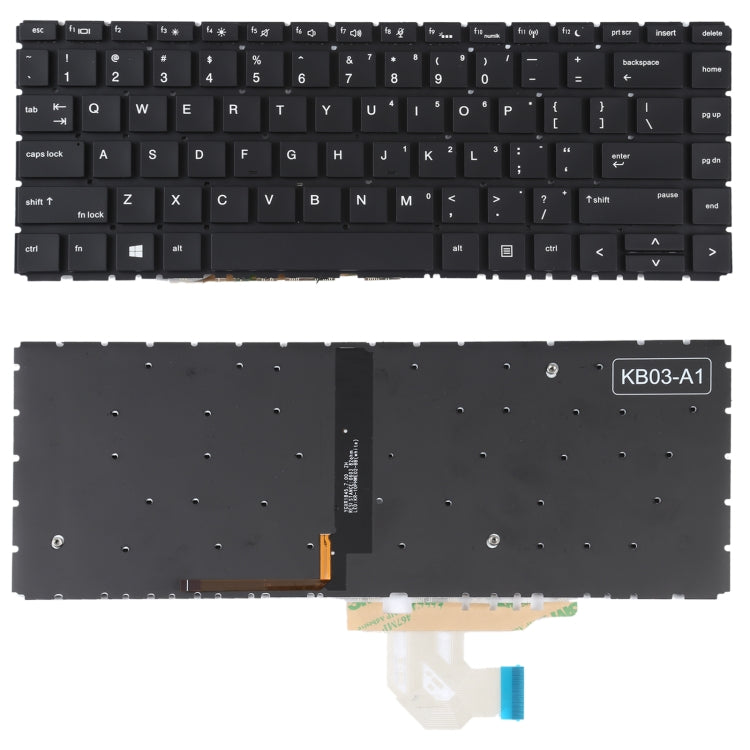 For HP Elitebook X360 836 730 G5 735 G5 G6 US Version Keyboard with Backlight, For HP Elitebook 830 G7 G8, For HP Probook 450 G6 455 G6 450 G7 455 G7, For HP Probook 440 G6 445 G6 440 G7 445 G7, For HP Elitebook X360 836 730 G5 735 G5 G6               ...