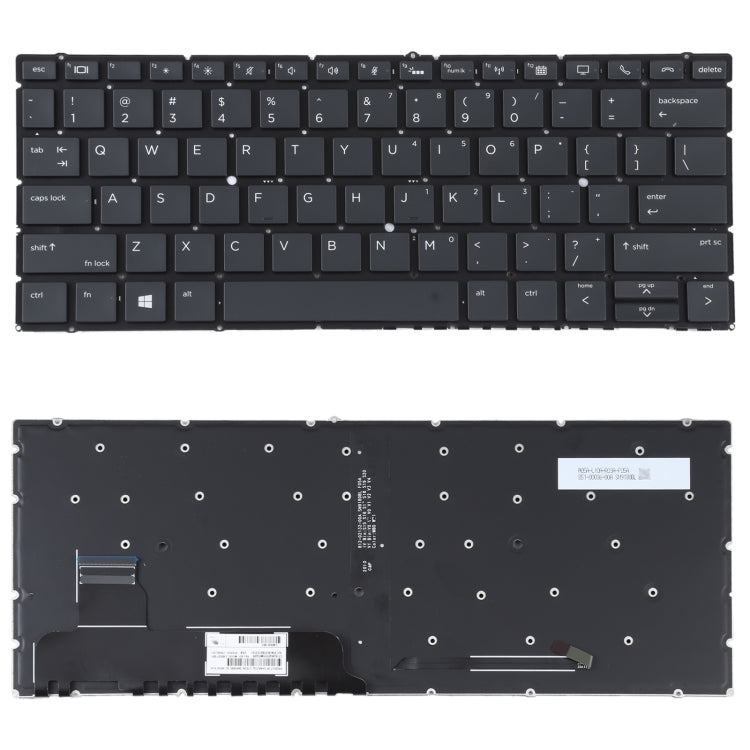For HP Elitebook X360 836 730 G5 735 G5 G6 US Version Keyboard with Backlight, For HP Elitebook 830 G7 G8, For HP Probook 450 G6 455 G6 450 G7 455 G7, For HP Probook 440 G6 445 G6 440 G7 445 G7, For HP Elitebook X360 836 730 G5 735 G5 G6               ...