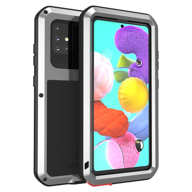 LOVE MEI Metal Shockproof Waterproof Dustproof Protective Case, For Huawei P40, For Huawei P40 Pro, For Samsung Galaxy A51, For Samsung Galaxy A40s, For Samsung Galaxy A71, For Samsung Galaxy A50, For Samsung Galaxy S20, For Samsung Galaxy A70s        ...