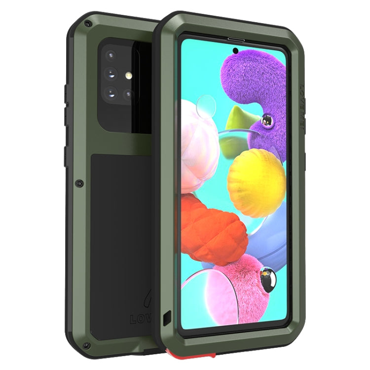 LOVE MEI Metal Shockproof Waterproof Dustproof Protective Case, For Huawei P40, For Huawei P40 Pro, For Samsung Galaxy A51, For Samsung Galaxy A40s, For Samsung Galaxy A71, For Samsung Galaxy A50, For Samsung Galaxy S20, For Samsung Galaxy A70s        ...