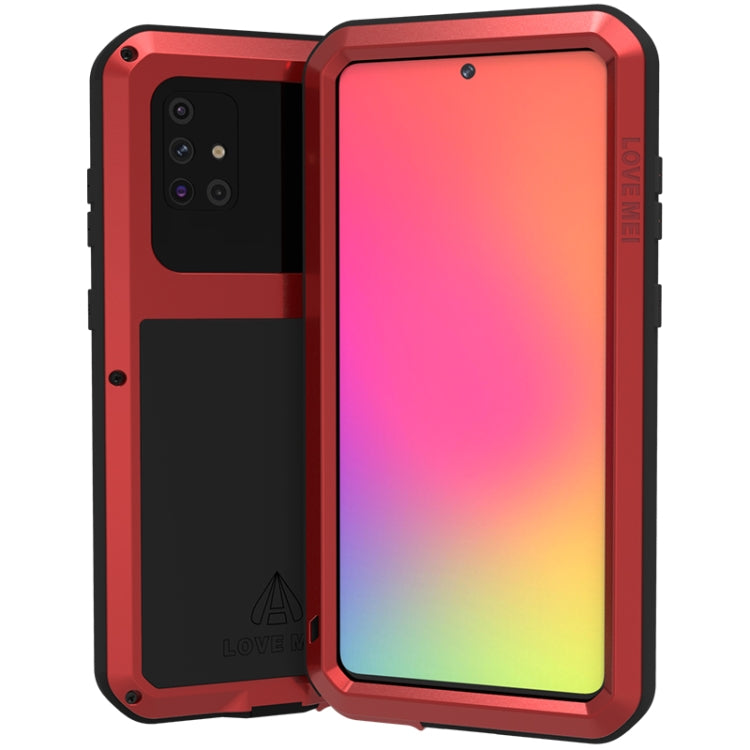 LOVE MEI Metal Shockproof Waterproof Dustproof Protective Case, For Huawei P40, For Huawei P40 Pro, For Samsung Galaxy A51, For Samsung Galaxy A40s, For Samsung Galaxy A71, For Samsung Galaxy A50, For Samsung Galaxy S20, For Samsung Galaxy A70s        ...
