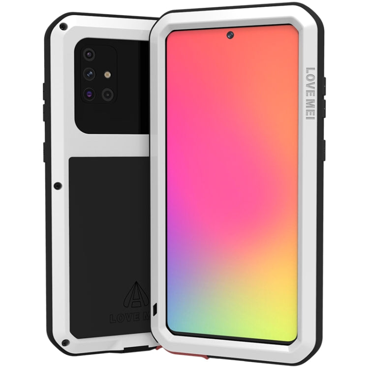 LOVE MEI Metal Shockproof Waterproof Dustproof Protective Case, For Huawei P40, For Huawei P40 Pro, For Samsung Galaxy A51, For Samsung Galaxy A40s, For Samsung Galaxy A71, For Samsung Galaxy A50, For Samsung Galaxy S20, For Samsung Galaxy A70s        ...