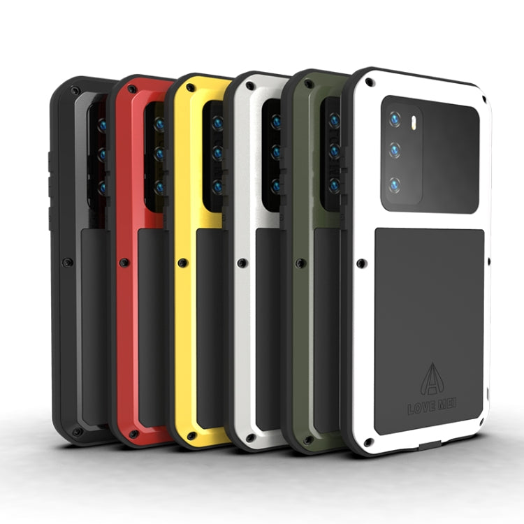 LOVE MEI Metal Shockproof Waterproof Dustproof Protective Case, For Huawei P40, For Huawei P40 Pro, For Samsung Galaxy A51, For Samsung Galaxy A40s, For Samsung Galaxy A71, For Samsung Galaxy A50, For Samsung Galaxy S20, For Samsung Galaxy A70s        ...
