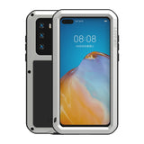 LOVE MEI Metal Shockproof Waterproof Dustproof Protective Case, For Huawei P40, For Huawei P40 Pro, For Samsung Galaxy A51, For Samsung Galaxy A40s, For Samsung Galaxy A71, For Samsung Galaxy A50, For Samsung Galaxy S20, For Samsung Galaxy A70s        ...