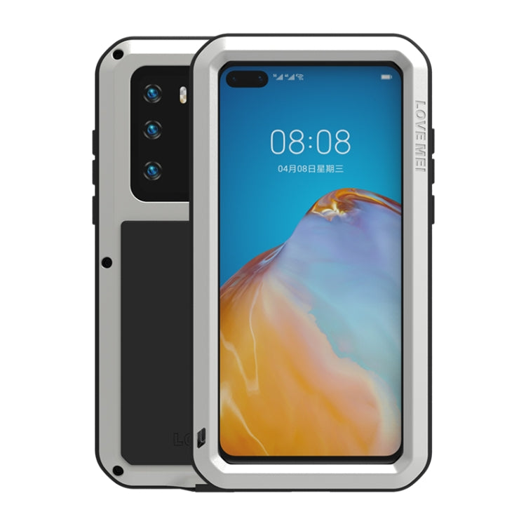 LOVE MEI Metal Shockproof Waterproof Dustproof Protective Case, For Huawei P40, For Huawei P40 Pro, For Samsung Galaxy A51, For Samsung Galaxy A40s, For Samsung Galaxy A71, For Samsung Galaxy A50, For Samsung Galaxy S20, For Samsung Galaxy A70s        ...