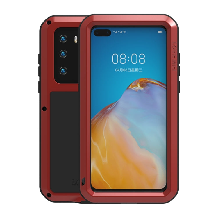 LOVE MEI Metal Shockproof Waterproof Dustproof Protective Case, For Huawei P40, For Huawei P40 Pro, For Samsung Galaxy A51, For Samsung Galaxy A40s, For Samsung Galaxy A71, For Samsung Galaxy A50, For Samsung Galaxy S20, For Samsung Galaxy A70s        ...
