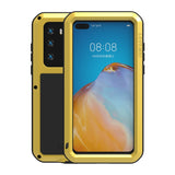 LOVE MEI Metal Shockproof Waterproof Dustproof Protective Case, For Huawei P40, For Huawei P40 Pro, For Samsung Galaxy A51, For Samsung Galaxy A40s, For Samsung Galaxy A71, For Samsung Galaxy A50, For Samsung Galaxy S20, For Samsung Galaxy A70s        ...
