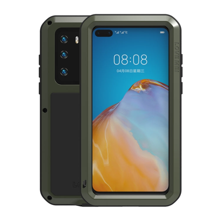 LOVE MEI Metal Shockproof Waterproof Dustproof Protective Case, For Huawei P40, For Huawei P40 Pro, For Samsung Galaxy A51, For Samsung Galaxy A40s, For Samsung Galaxy A71, For Samsung Galaxy A50, For Samsung Galaxy S20, For Samsung Galaxy A70s        ...
