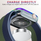 Aluminum Alloy + TPU 2 in 1 Protective Case, For Apple Watch Ultra 3 / 2 / 1 49mm, For Apple Watch  Series 9 / 8 / 7 45mm, For Apple Watch Series 6 / 5 / 4 / SE 44mm, For Apple Watch Series 9 / 8 / 7 41mm, For Apple Watch Series 6 / 5 / 4 / SE 40mm