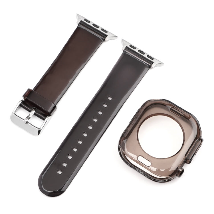 Glacier Jelly Clear TPU Case Watch Band, For Apple Watch Ultra 3 / 2 / 1 49mm