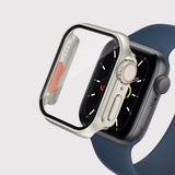 Film PC Watch Case with Detachable Button, For Apple Watch Series 9 / 8 / 7 41mm, For Apple Watch Series SE 2025 / SE 2 / 6 / SE / 5 / 4 40mm, For Apple Watch SE 2025 / SE 2 / 6 / SE / 5 / 4 40mm                                                         ...