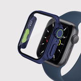Film PC Watch Case with Detachable Button, For Apple Watch Series 9 / 8 / 7 41mm, For Apple Watch Series SE 2025 / SE 2 / 6 / SE / 5 / 4 40mm, For Apple Watch SE 2025 / SE 2 / 6 / SE / 5 / 4 40mm                                                         ...