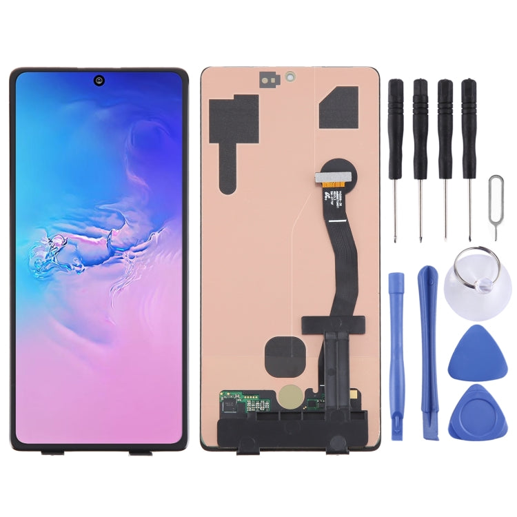 6.67 inch OLED LCD Screen With Digitizer Full Assembly, For Samsung Galaxy S10 Lite SM-G770F, For Samsung Galaxy A71 5G SM-A716, For Samsung Galaxy Note10 Lite SM-N770F, For Samsung Galaxy A71 SM-A715