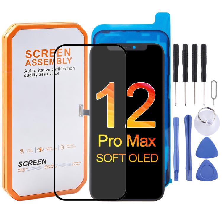 HXL Soft OLED LCD Screen For iPhone 11 Pro Max, For iPhone 11 Pro Max(Soft OLED), For iPhone 12 Pro Max(Soft OLED)