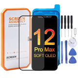 HXL Soft OLED LCD Screen For iPhone 11 Pro Max, For iPhone 11 Pro Max(Soft OLED), For iPhone 12 Pro Max(Soft OLED)