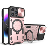 CD Texture Sliding Camshield Magnetic Holder Phone Case, For iPhone 14, For iPhone 14 Pro, For iPhone 14 Pro Max, For iPhone 13 Pro Max, For iPhone 13 Pro, For iPhone 13, For iPhone 12, For iPhone 12 Pro Max