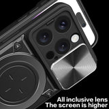 CD Texture Sliding Camshield Magnetic Holder Phone Case, For iPhone 16 Pro, For iPhone 16 Plus, For iPhone 16, For iPhone 15 Pro Max, For iPhone 15 Pro, For iPhone 15 Plus, For iPhone 15, For iPhone 14 Plus