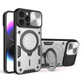 CD Texture Sliding Camshield Magnetic Holder Phone Case, For iPhone 16 Pro, For iPhone 16 Plus, For iPhone 16, For iPhone 15 Pro Max, For iPhone 15 Pro, For iPhone 15 Plus, For iPhone 15, For iPhone 14 Plus
