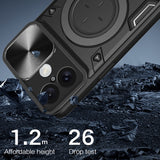 CD Texture Sliding Camshield Magnetic Holder Phone Case, For iPhone 16, For iPhone 15 Pro Max, For iPhone 15 Pro, For iPhone 15 Plus, For iPhone 15, For iPhone 14 Plus, For iPhone 14, For iPhone 14 Pro