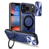 CD Texture Sliding Camshield Magnetic Holder Phone Case, For iPhone 18 Pro, For iPhone 18 Pro Max, For iPhone 17e / 16e, For iPhone 17 Pro Max, For iPhone 17 Pro, For iPhone 17, For iPhone Air, For iPhone 16 Pro Max