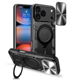 CD Texture Sliding Camshield Magnetic Holder Phone Case, For iPhone 18 Pro, For iPhone 18 Pro Max, For iPhone 17e / 16e, For iPhone 17 Pro Max, For iPhone 17 Pro, For iPhone 17, For iPhone Air, For iPhone 16 Pro Max