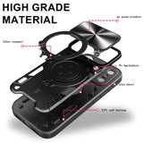 CD Texture Sliding Camshield Magnetic Holder Phone Case, For iPhone 18 Pro, For iPhone 18 Pro Max, For iPhone 17e / 16e, For iPhone 17 Pro Max, For iPhone 17 Pro, For iPhone 17, For iPhone Air, For iPhone 16 Pro Max