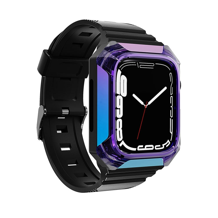 Armor Case Integrated TPU Watch Band, For Apple Watch SE 2025 / 2023 44mm, For Apple Watch SE 2025 / 2023 40mm, For Apple Watch Series 11 / 10 42mm, For Apple Watch Ultra 3 / 2 49mm, For Apple Watch 9 45mm, For Apple Watch 9 41mm                       ...