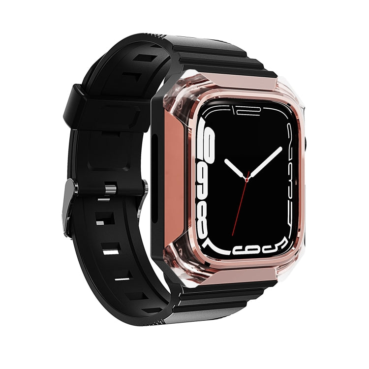 Armor Case Integrated TPU Watch Band, For Apple Watch SE 2025 / 2023 44mm, For Apple Watch SE 2025 / 2023 40mm, For Apple Watch Series 11 / 10 42mm, For Apple Watch Ultra 3 / 2 49mm, For Apple Watch 9 45mm, For Apple Watch 9 41mm                       ...