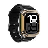 Armor Case Integrated TPU Watch Band, For Apple Watch SE 2025 / 2023 44mm, For Apple Watch SE 2025 / 2023 40mm, For Apple Watch Series 11 / 10 42mm, For Apple Watch Ultra 3 / 2 49mm, For Apple Watch 9 45mm, For Apple Watch 9 41mm                       ...