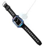 Armor Case Integrated TPU Watch Band, For Apple Watch SE 2025 / 2023 44mm, For Apple Watch SE 2025 / 2023 40mm, For Apple Watch Series 11 / 10 42mm, For Apple Watch Ultra 3 / 2 49mm, For Apple Watch 9 45mm, For Apple Watch 9 41mm                       ...