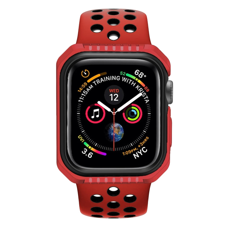 Shockproof Two Color Protective Case, For Apple Watch Series Series 3 & 2 & 1 42mm, For Apple Watch Series 6 & SE & 5 & 4 44mm