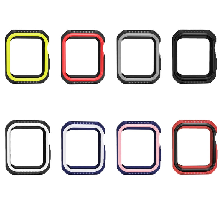 Shockproof Two Color Protective Case, For Apple Watch Series Series 3 & 2 & 1 42mm, For Apple Watch Series 6 & SE & 5 & 4 44mm
